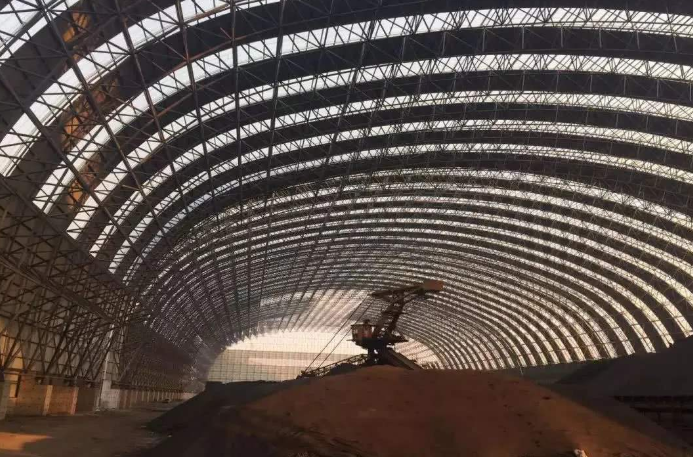 濮阳概述原料场封闭技术的特点和类型