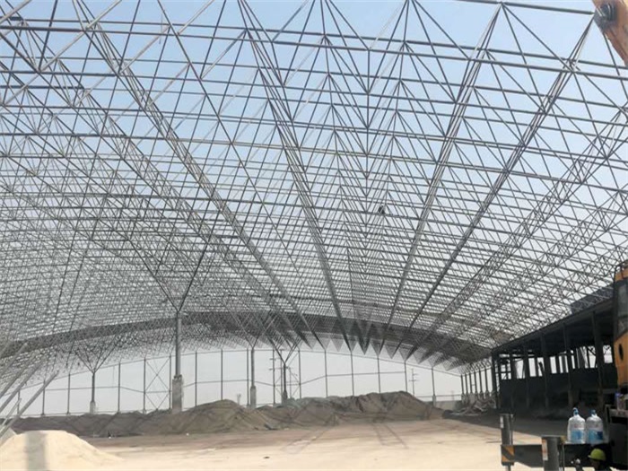 濮阳钢厂料仓网架工程